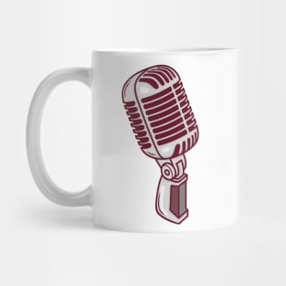 Cool Retro Microphone Mug